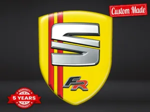 Seat Emblemi Auto su Misura Stile Max Durevoli Pro